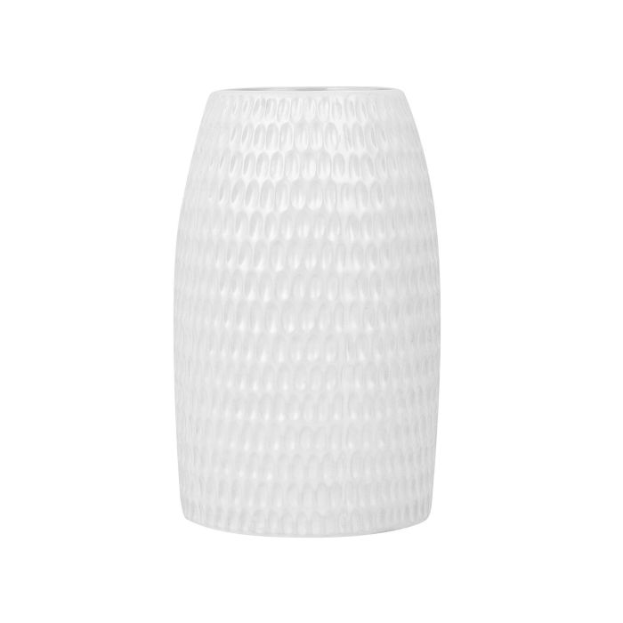 Stoneware Decorative Vase 25 White
