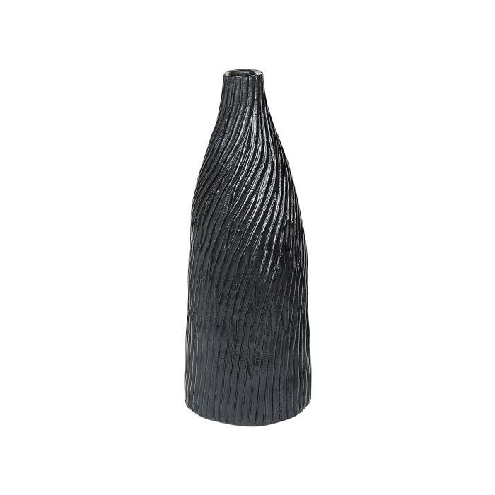 Terracotta Decorative Vase 50 Black Gold