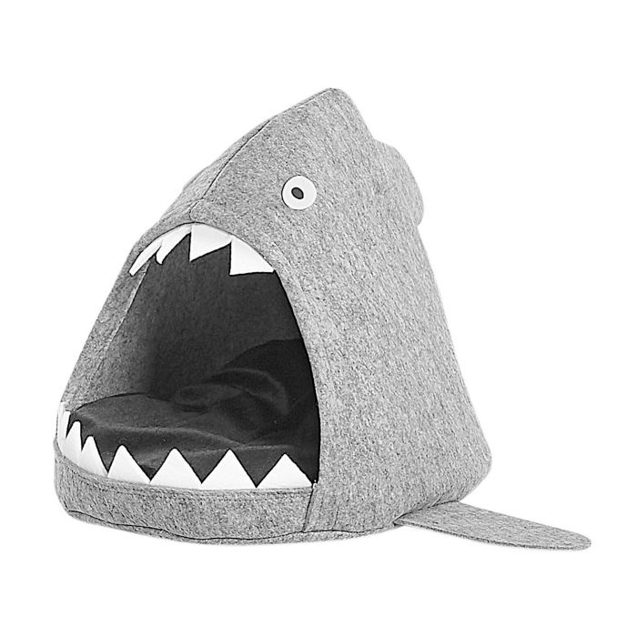 Felt Pet Bed Light 42 x 37 x 44 cm Grey PIRANHA