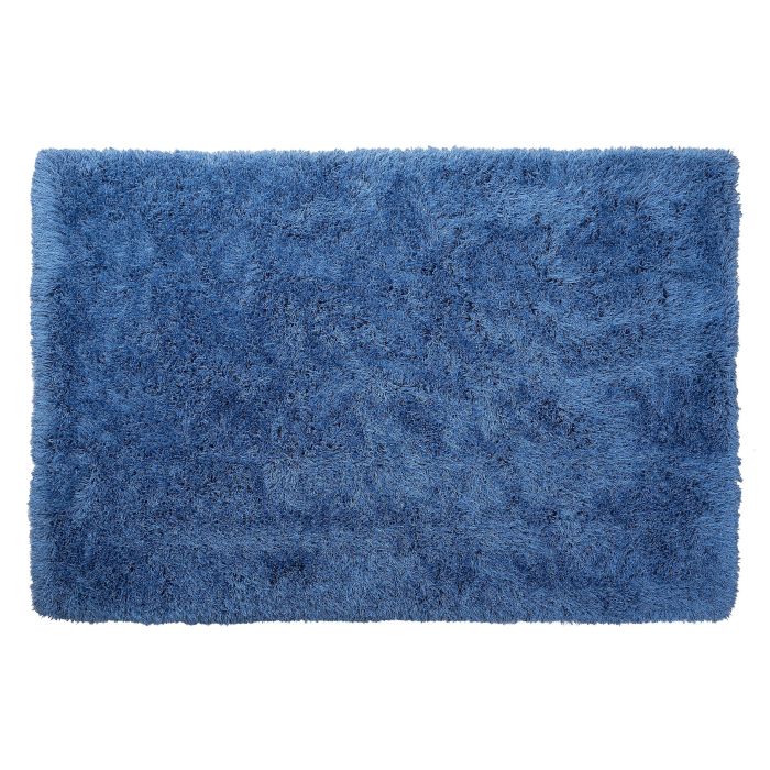 Shaggy Area Rug 140x200cm Blue