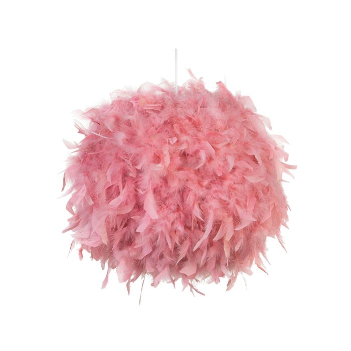 Feather Pendant Lamp Pink DRAVA