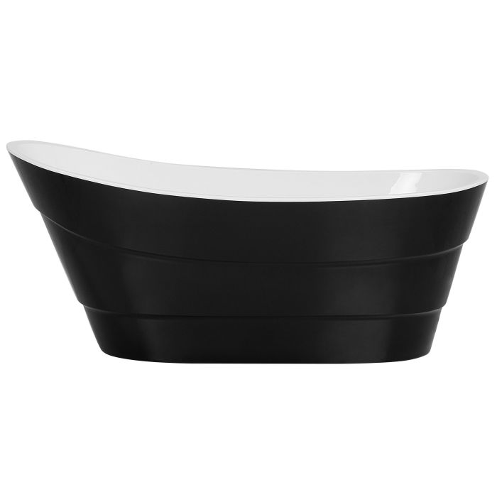 Freestanding Bath 1700 x 730 mm Black BUENAVISTA