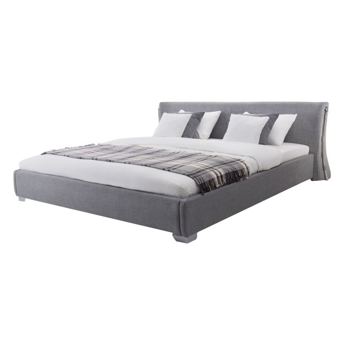 Fabric EU Double Size Waterbed Grey PARIS