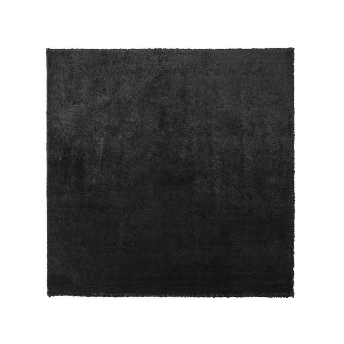 Shaggy Area Rug 200x200cm Black