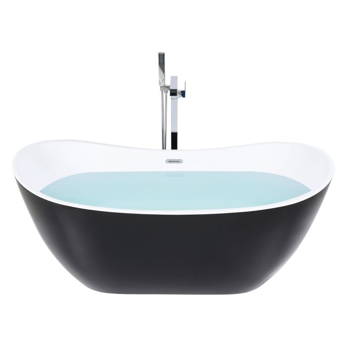 Freestanding Bath 1700 x 770 mm Black ANTIGUA