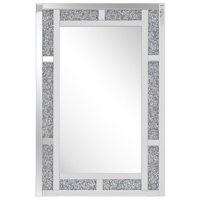 Wall Mirror 60x90cm Silver