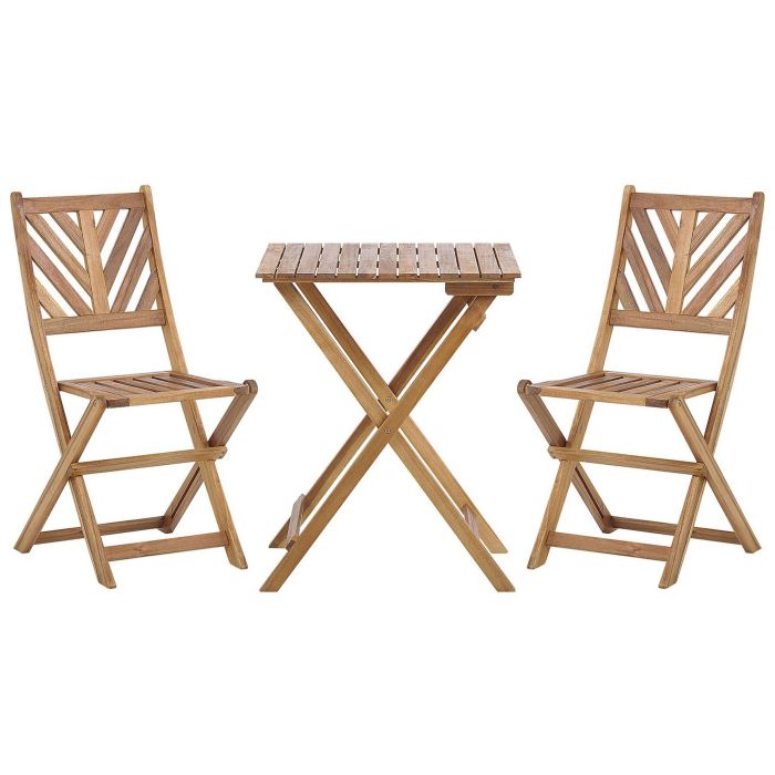 Acacia Wood Bistro Set TERNI