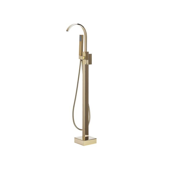 Freestanding Bath Mixer Tap Gold RIBBON