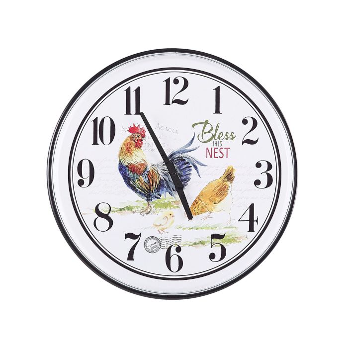 Iron Wall Clock ø 48 cm Multicolour HORW