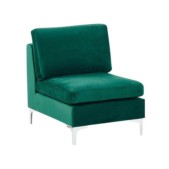 Velvet 1-Seat Section Green EVJA