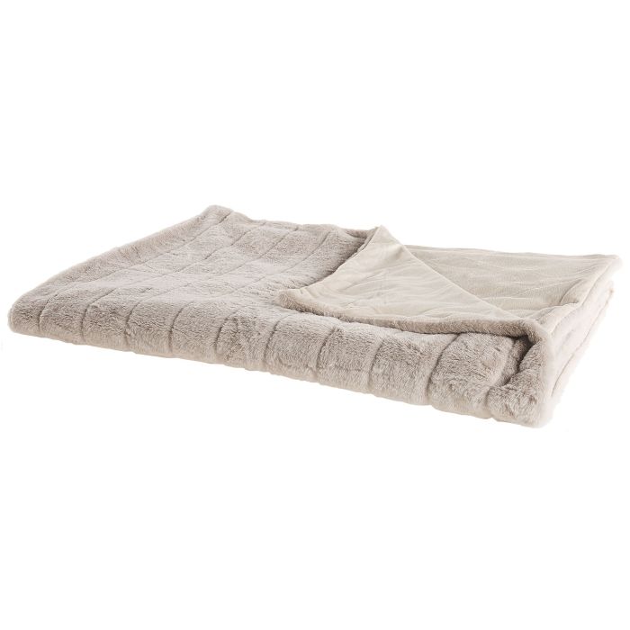 Blanket 150 x 200 cm Beige LABYAR