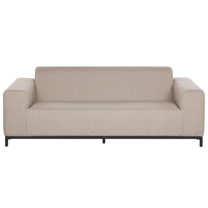 Garden Sofa Beige with Black ROVIGO