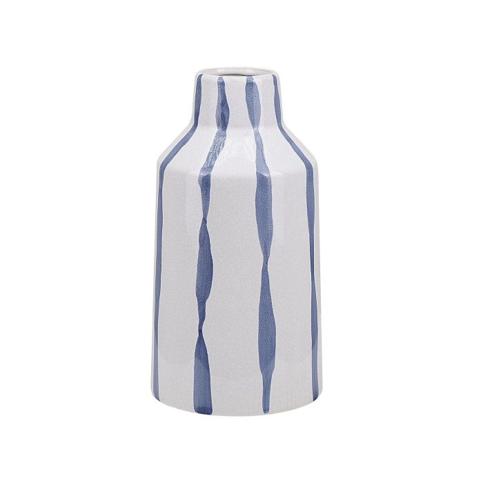 Stoneware Flower Vase 22 Blue