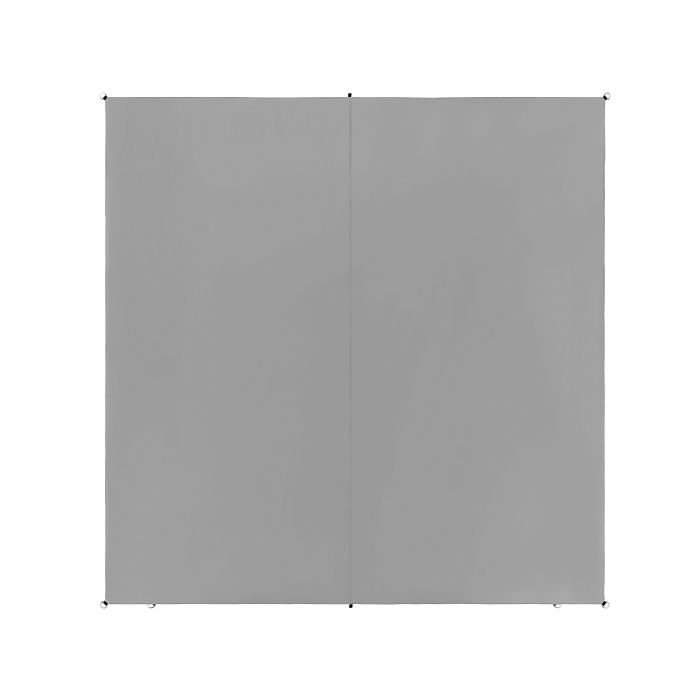 Shade Sail Square 300 x 300 cm Grey LUKKA