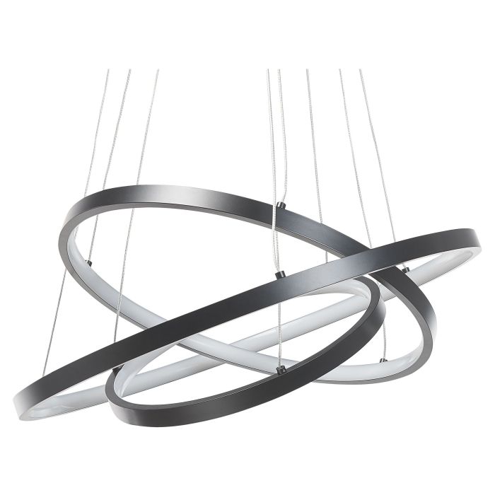 Metal LED Pendant Lamp Black ATREK