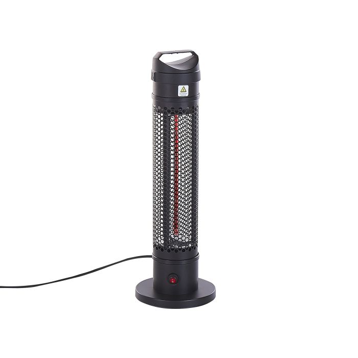 Freestanding Electric Patio Heater 1000 W Black KRAKATOA