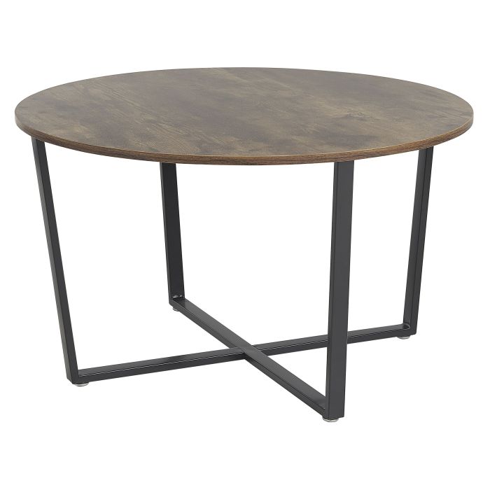 Coffee Table Dark Wood with Black ORICK