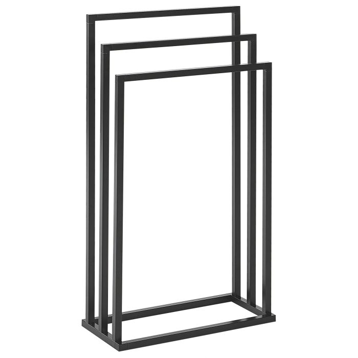 Towel Stand 45 x 84 cm Black CHARRAS