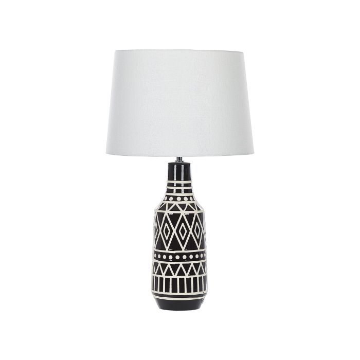 Ceramic Table Lamp Black SHEBELLE