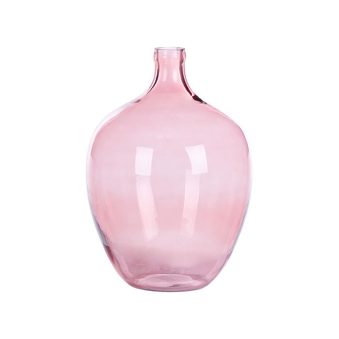 Glass Decorative Vase 39 Pink ROTI