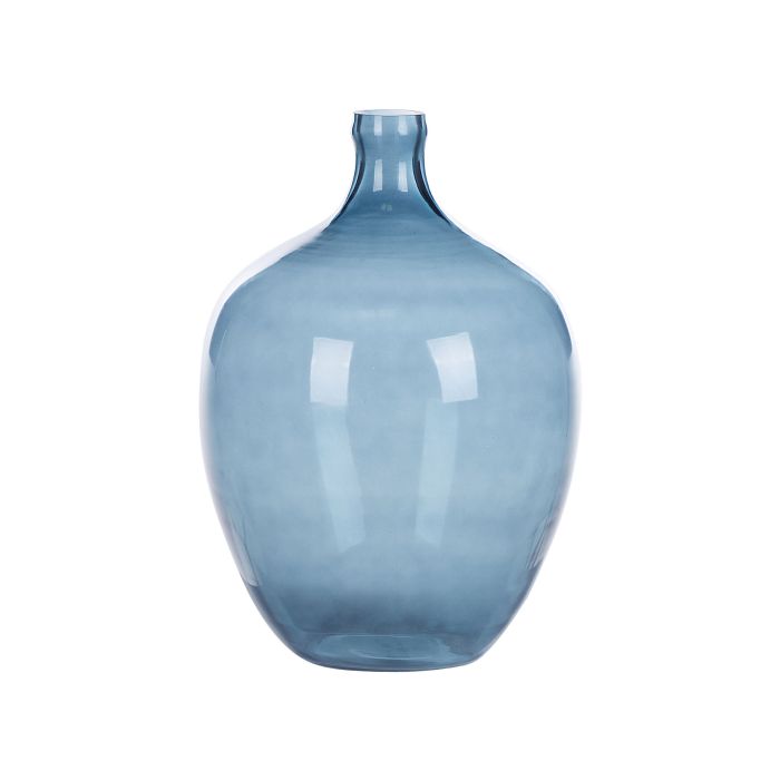 Glass Decorative Vase 39 Blue ROTI