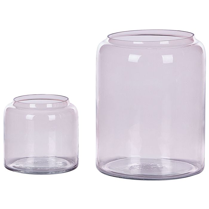 Glass Decorative Vase 20/11 Pink RASAM