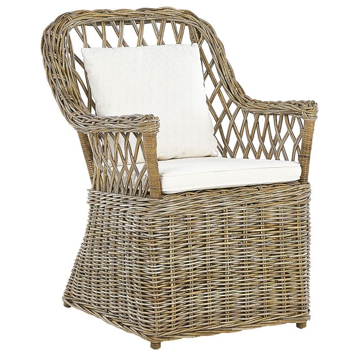 Rattan Garden Chair Natural MAROS