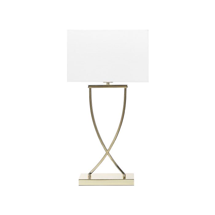 Table Lamp Gold and White YASUNI