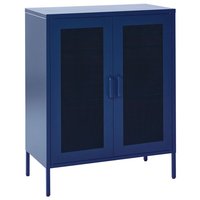 Steel Sideboard Navy Blue WAKATIPU