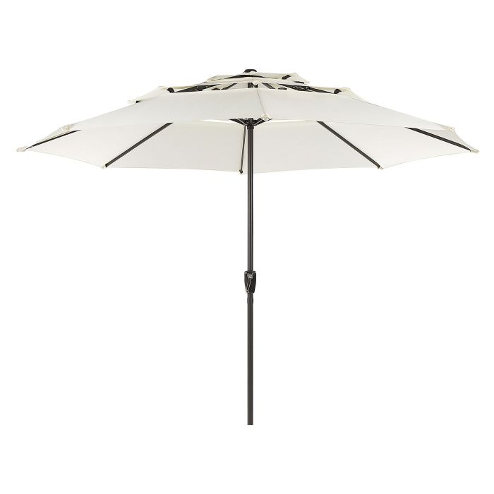 Garden Market Parasol 2.85 m Light Beige BIBIONE