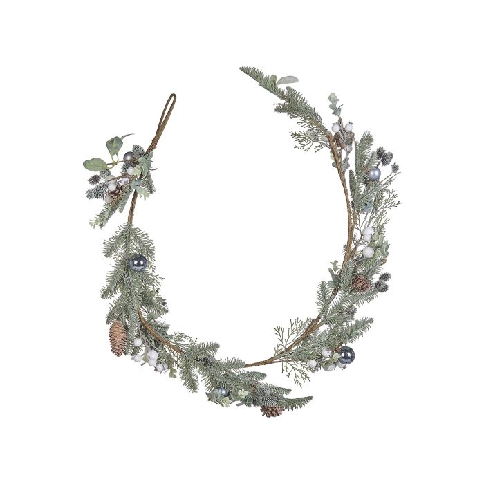 Christmas Garland 150 cm Green HUELVA