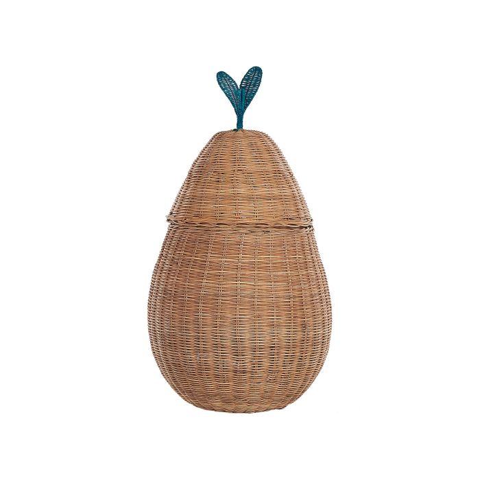Rattan Pear Basket Natural