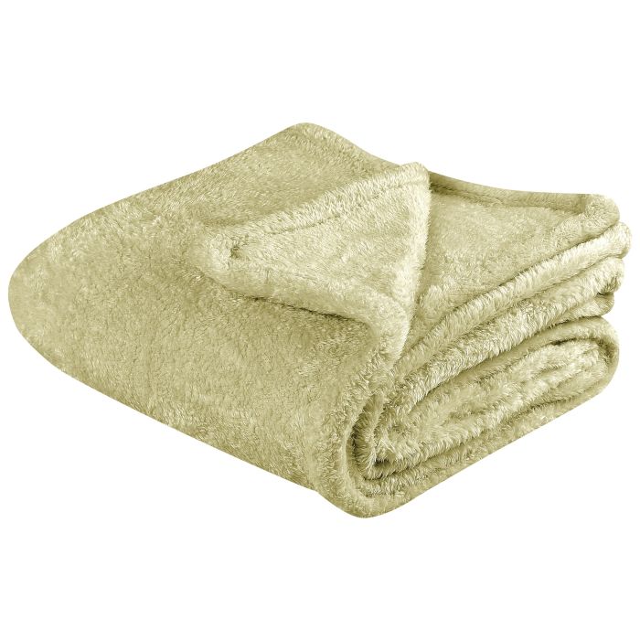 Blanket 125 x 150 cm Green NAMDU