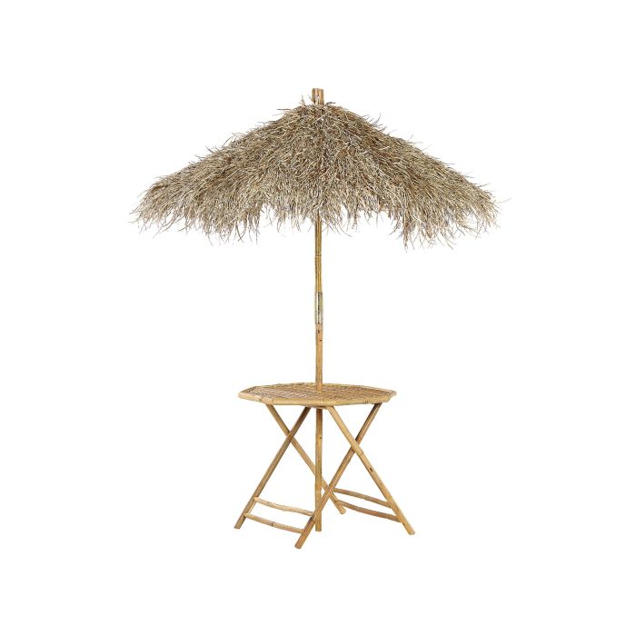 Bamboo Garden Bistro Table with Parasol MOLISE