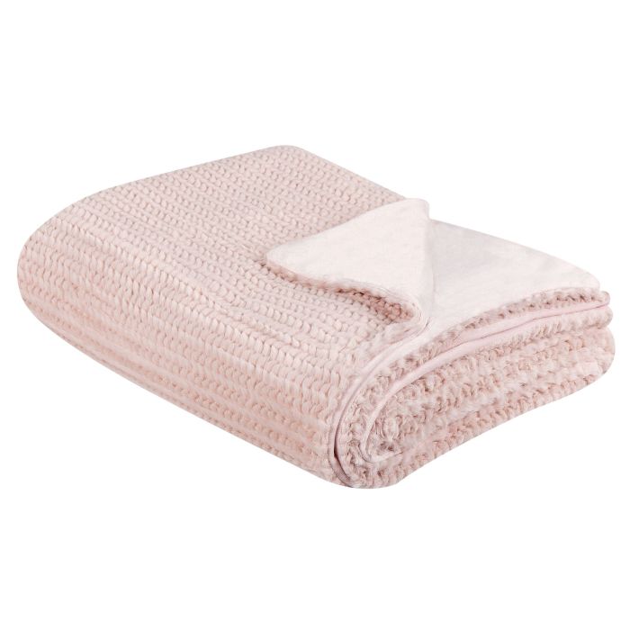 Blanket 150 x 200 cm Pink BJAS