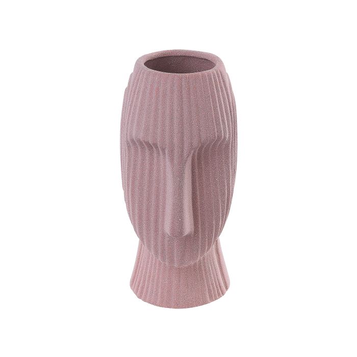 Stoneware Flower Vase 24 Pink