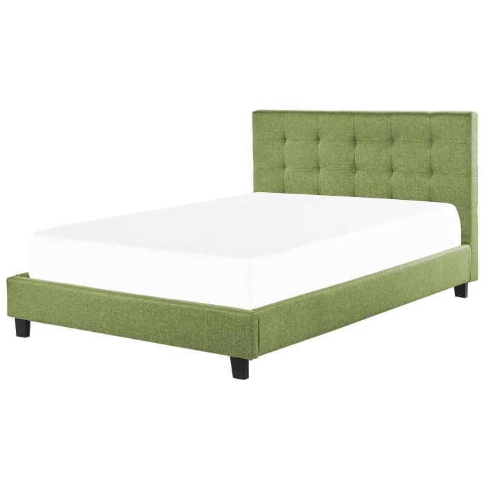 Fabric EU Super King Size Waterbed Green LA ROCHELLE