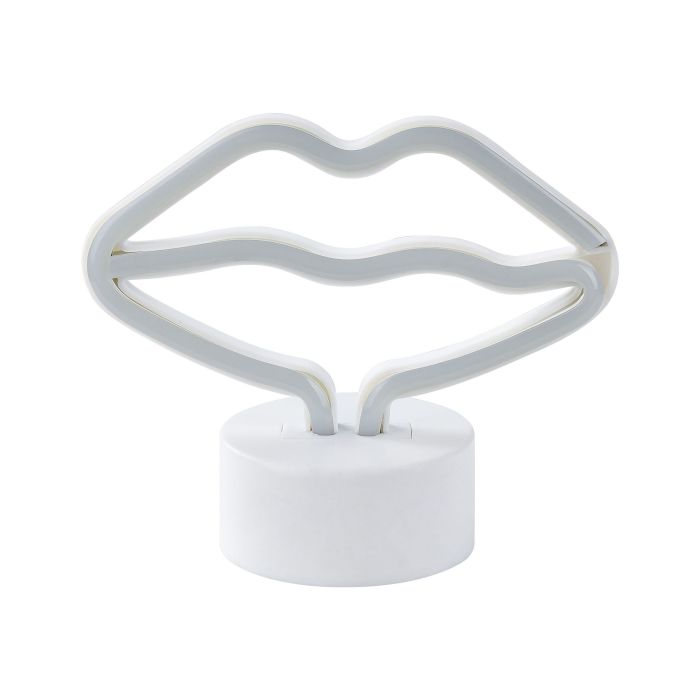 Lips LED Neon Sign Pink FLORA