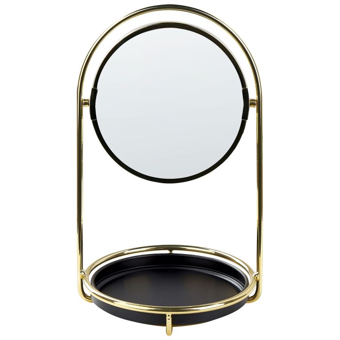 Makeup Mirror 15cm Gold