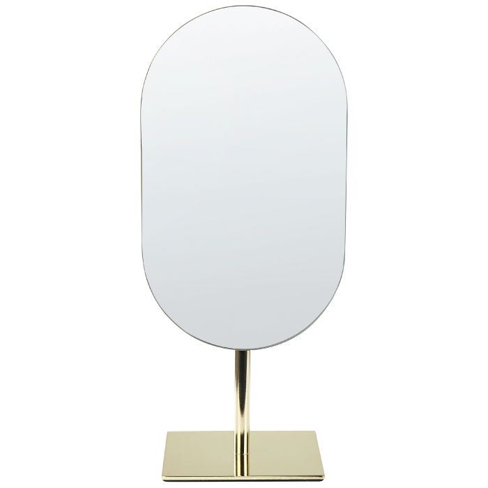 Makeup Mirror 16x37cm Gold