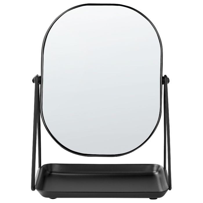 Makeup Mirror 20x22cm Black