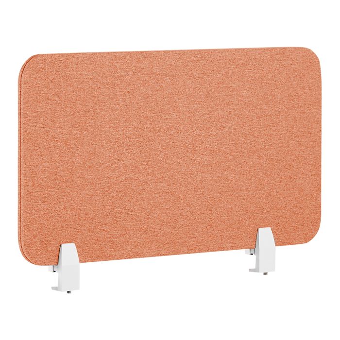 Desk Screen 72 x 40 cm Light Red WALLY