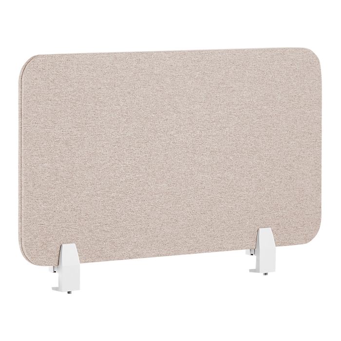 Desk Screen 80 x 40 cm Beige WALLY
