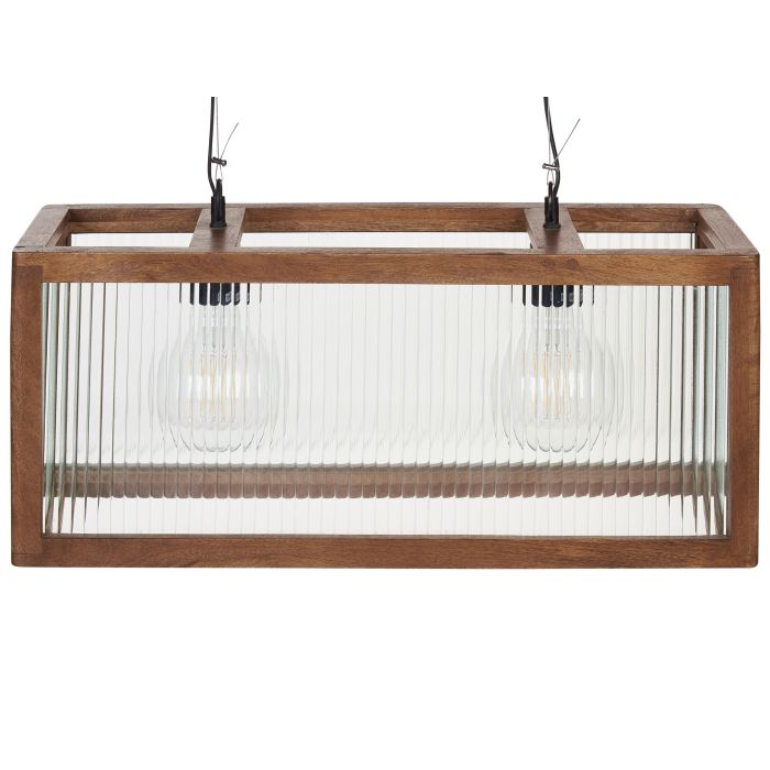 Mango Wood Pendant Lamp Light PENNA