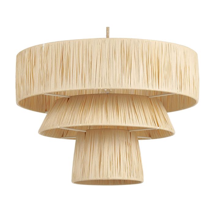 Paper Pendant Lamp Natural CHAMBO