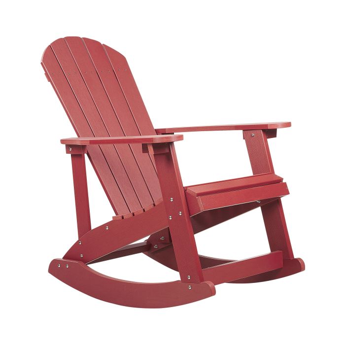 Garden Rocking Chair Red ADIRONDACK