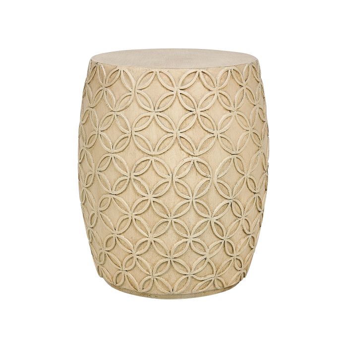 Accent Side Table Light Beige ZOGNO