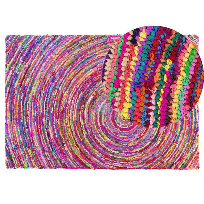 Area Rug 140x200cm Multicolour