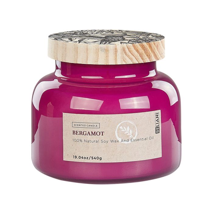 Soy Wax Scented Candle Bergamot