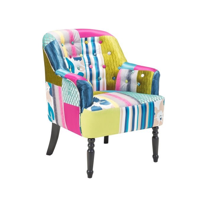 Fabric Armchair Multicolour MANDAL
